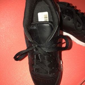 Black casual Reebok sneakers